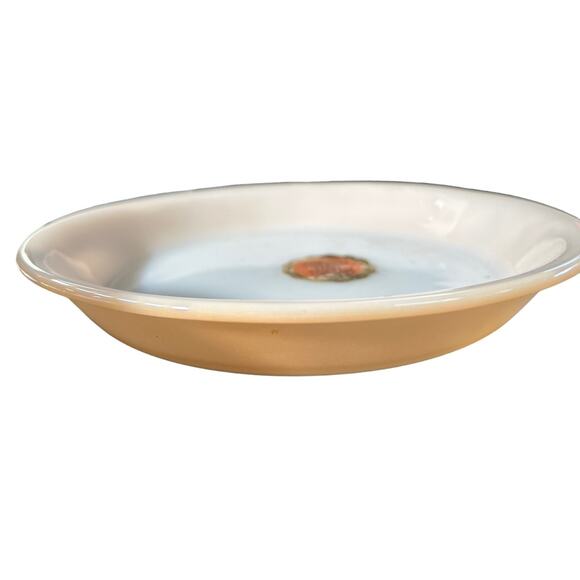 c1950 NEW Fire King 11 piece with stickers Copper Tint bakeware set - Picture 5 of 16